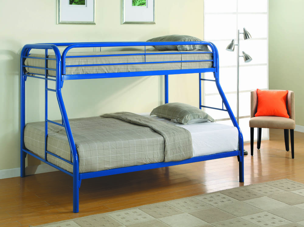 Everyday Blue Twin/Full Bunk Bed cs2258BBB